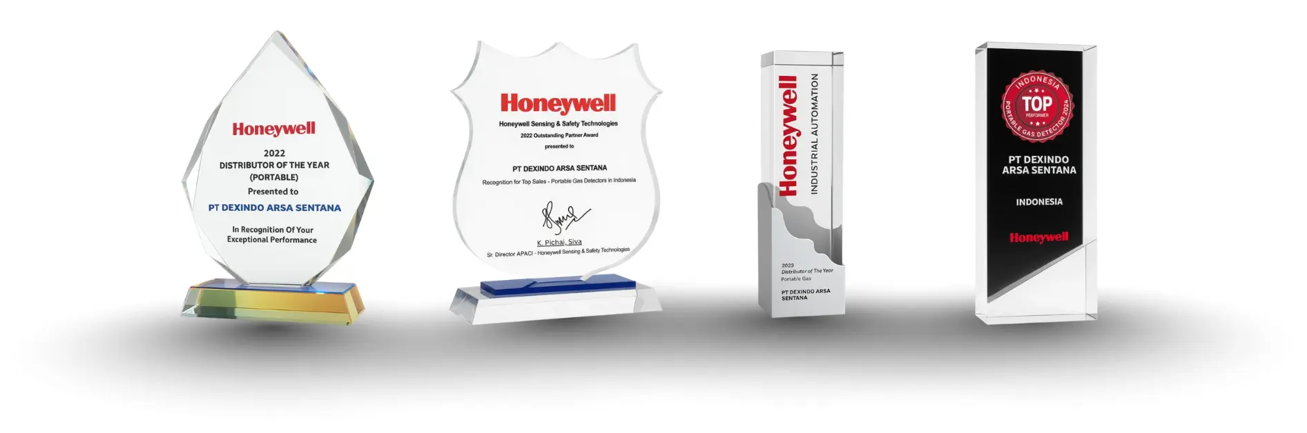 penghargaan dari honeywell dari dexindo